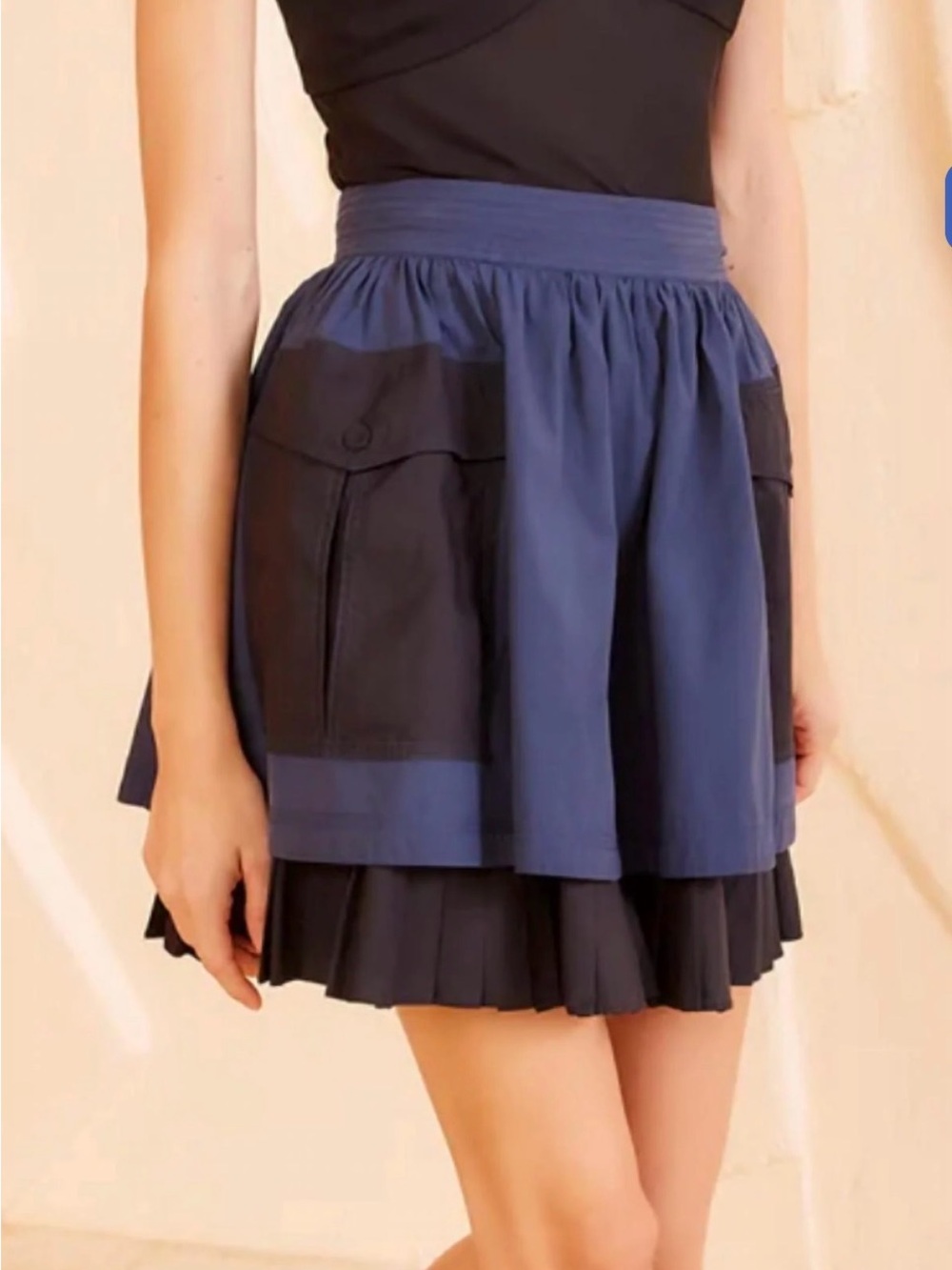 Ulla Johnson Jacqueline Skirt Twilight Color Block Size 10
